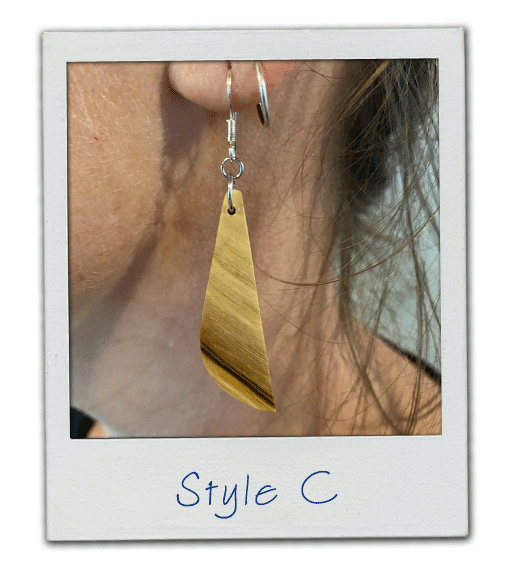 Olive Wood Earrings