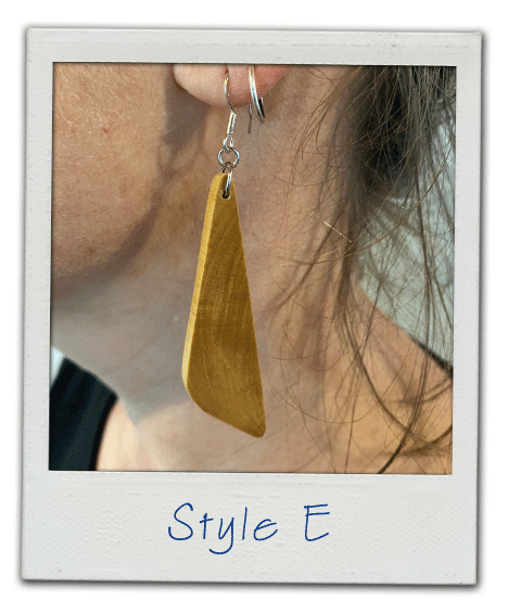 Olive Wood Earrings